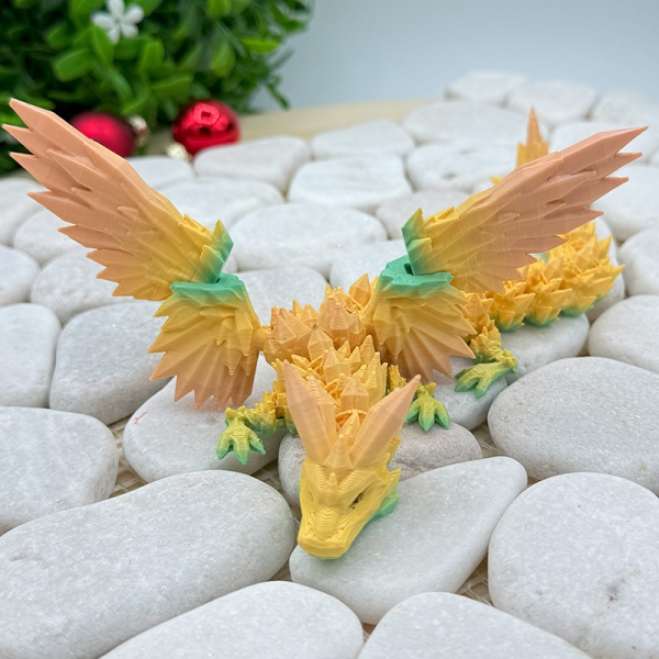 Kristalldrache – Strahlende Eleganz